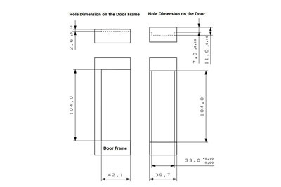 MG-H03-X 3D Verstellbare Scharniere